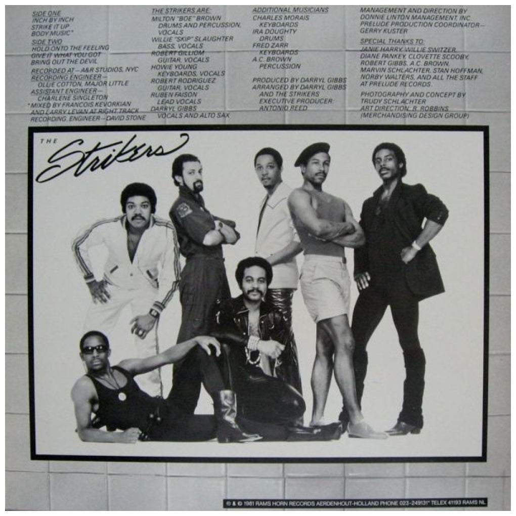 STRIKERS - THE STRIKERS | VINILO USADO