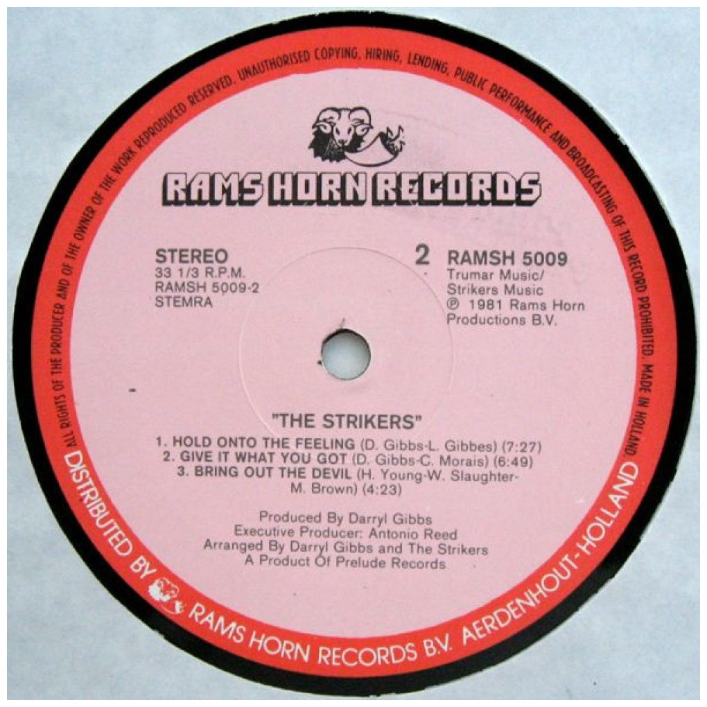 STRIKERS - THE STRIKERS | VINILO USADO