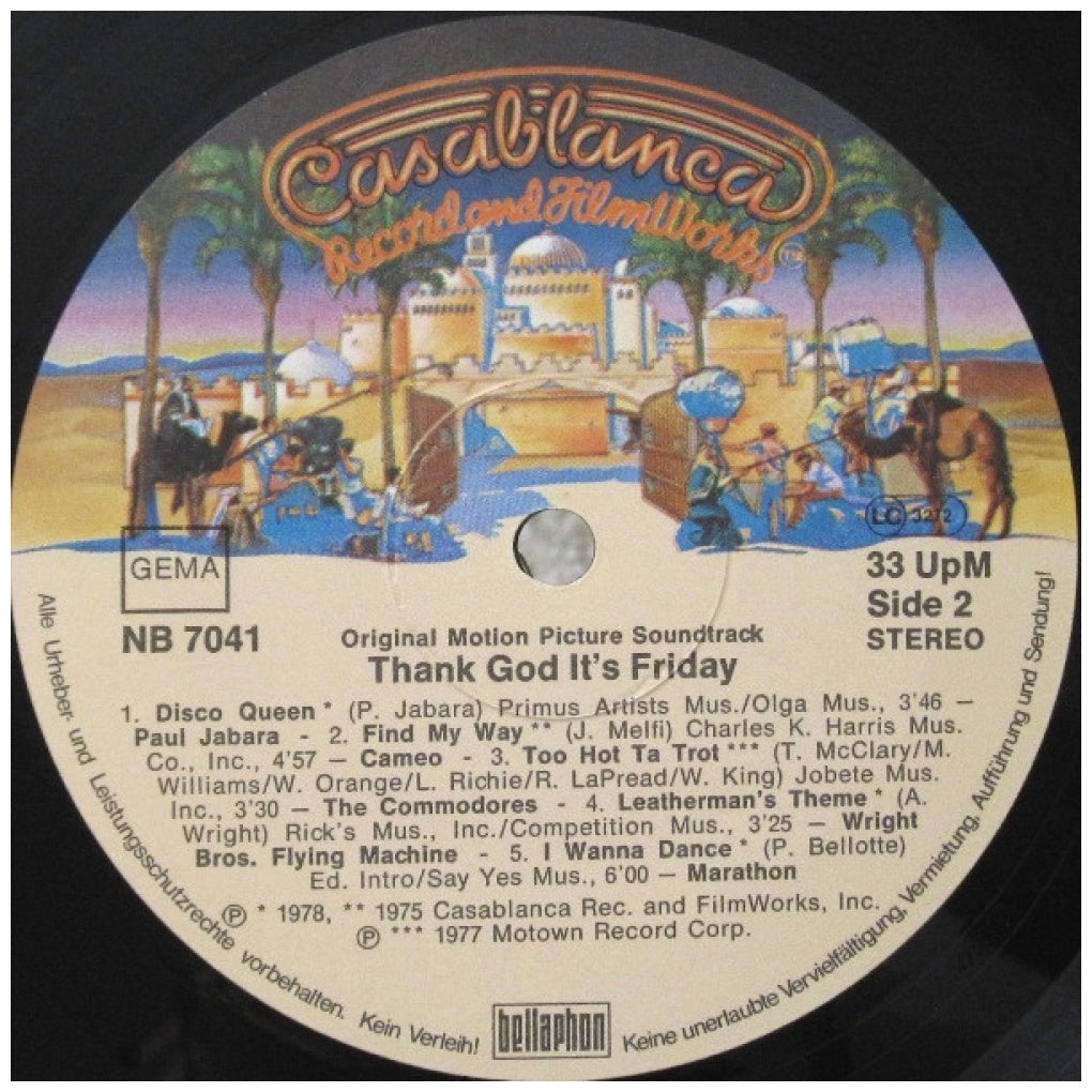THANK GOD IT'S FRIDAY - O.S.T. (2LP+12") | VINILO USADO