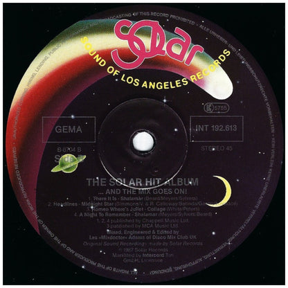 THE SOLAR HIT ALBUM - V.A. - AND THE BEAT GOES ON!! | VINILO USADO
