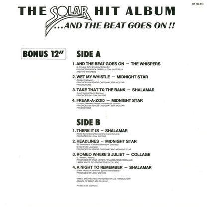 THE SOLAR HIT ALBUM - V.A. - AND THE BEAT GOES ON!! | VINILO USADO