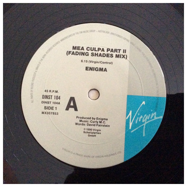 ENIGMA - MEA CULPA part II | 12" MAXI SINGLE VINILO USADO