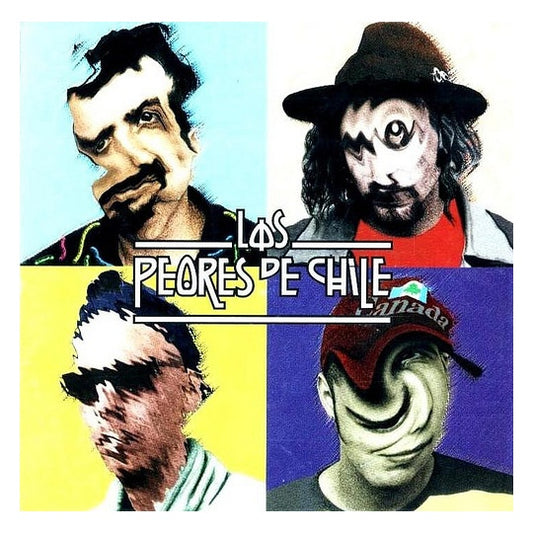 LOS PEORES DE CHILE - LOS PEORES DE CHILE (RED VINYL) | VINILO