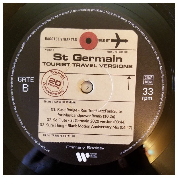 ST. GERMAIN - TOURIST TRAVEL VERSIONS (2LP) | VINILO