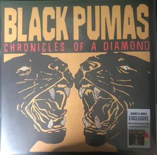 BLACK PUMAS - CHRONICLES OF A DIAMOND (RED & GOLD VINYL) | VINILO