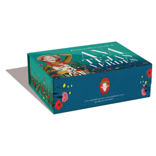 CAJA REGALO: EL MARAVILLOSO MUNDO DE ANA DE TEJAS VERDES (TAPA DURA) - LUCY MAUD MONTGOMERY | LIBRO