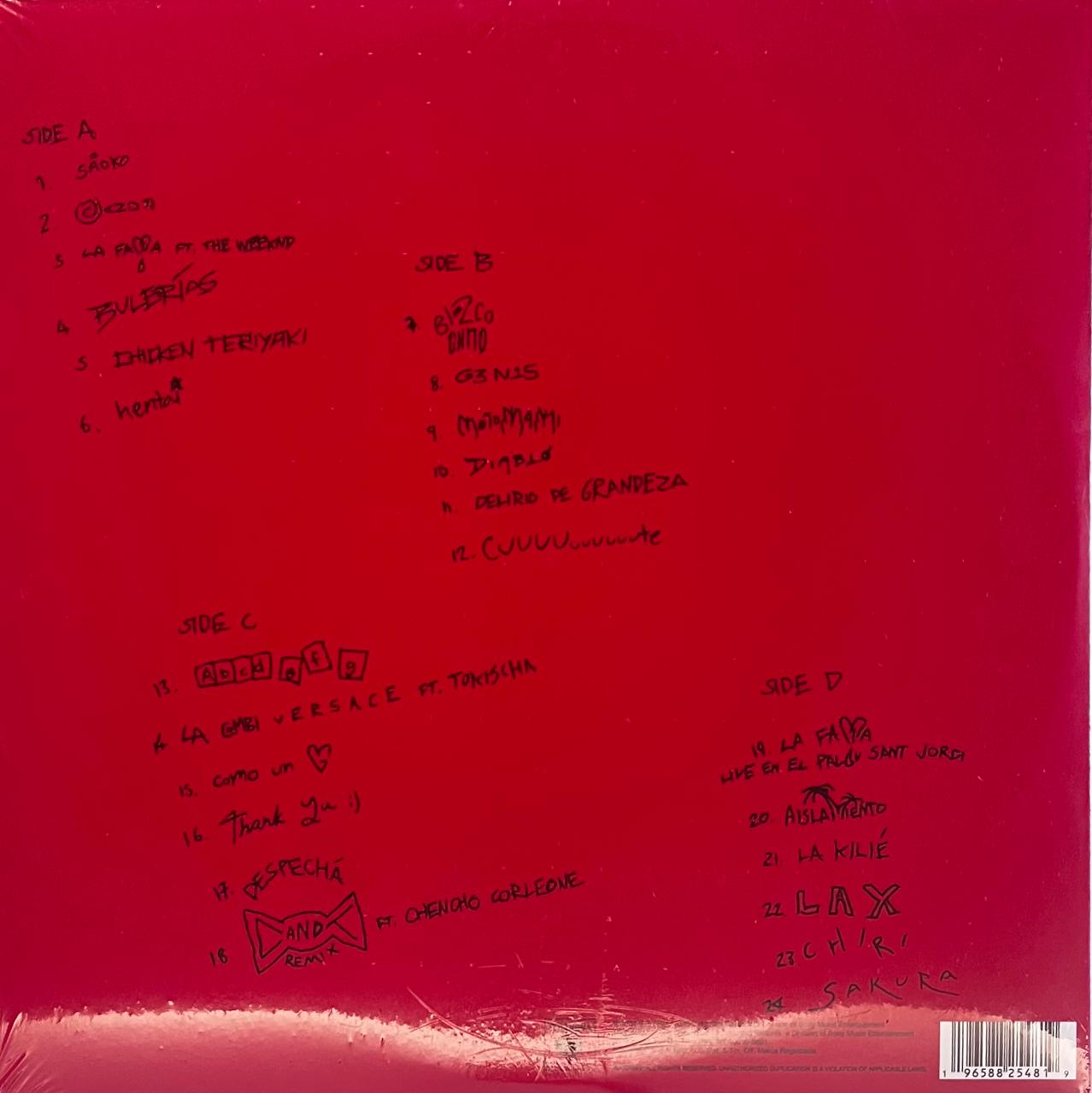 ROSALIA - MOTOMAMI+ (2LP) (CLEAR VINYL+BOOKLET+POSTER) | VINILO