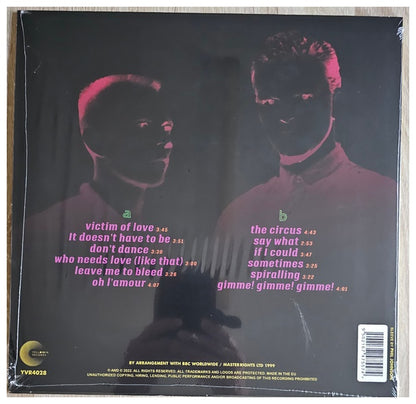 ERASURE - VICTIMS OF LOVE (YELLOW VINYL) | VINILO