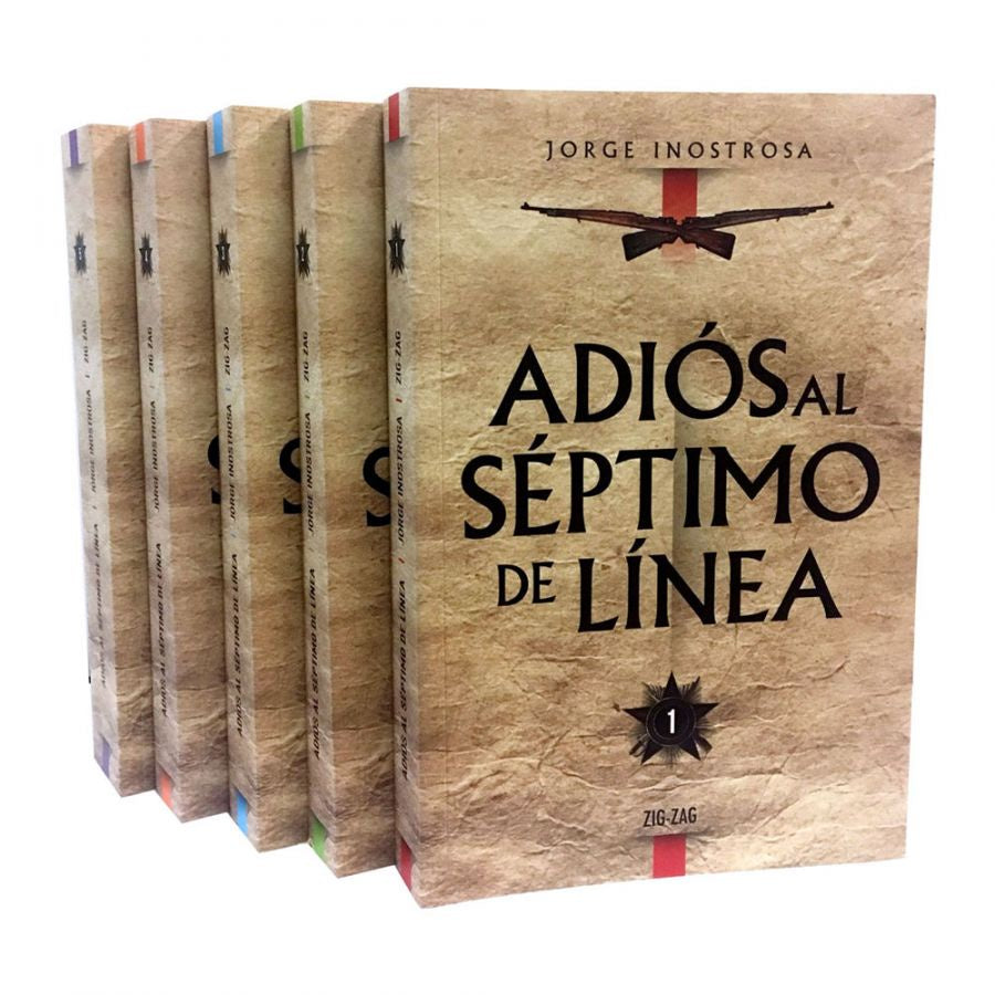 ADIOS AL 7MO. DE LINEA (5 T) (TAPA RUSTICA CON SOLAPA) - JORGE INOSTROSA | LIBRO