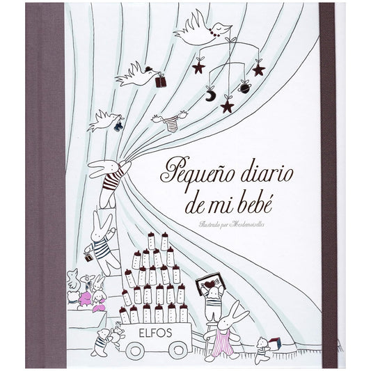 PEQUENO DIARIO DE MI BEBE (TAPA DURA) - CLAIRE LAUDE / AURELIE CASTEX | LIBRO