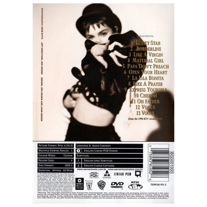 MADONNA - THE IMMACULATE COLLECTION  | DVD - Shopify