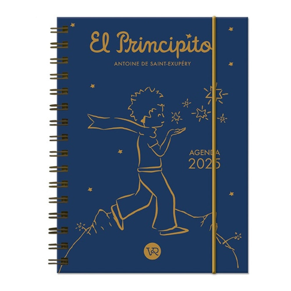 AGENDA EL PRINCIPITO 2025: AZUL (TAPA RUSTICA) - ANTOINE DE SAINT-EXUPERY | LIBRO
