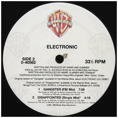 ELECTRONIC - DISAPPOINTED | 12'' MAXI SINGLE USADO