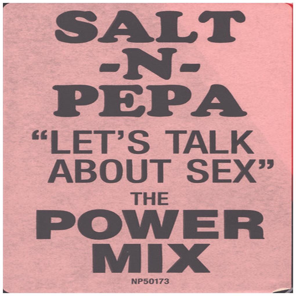 SALT-N-PEPA - LET'S TALK ABOUT SEX | 12'' MAXI SINGLE USADO