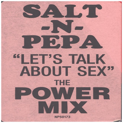 SALT-N-PEPA - LET'S TALK ABOUT SEX | 12'' MAXI SINGLE USADO