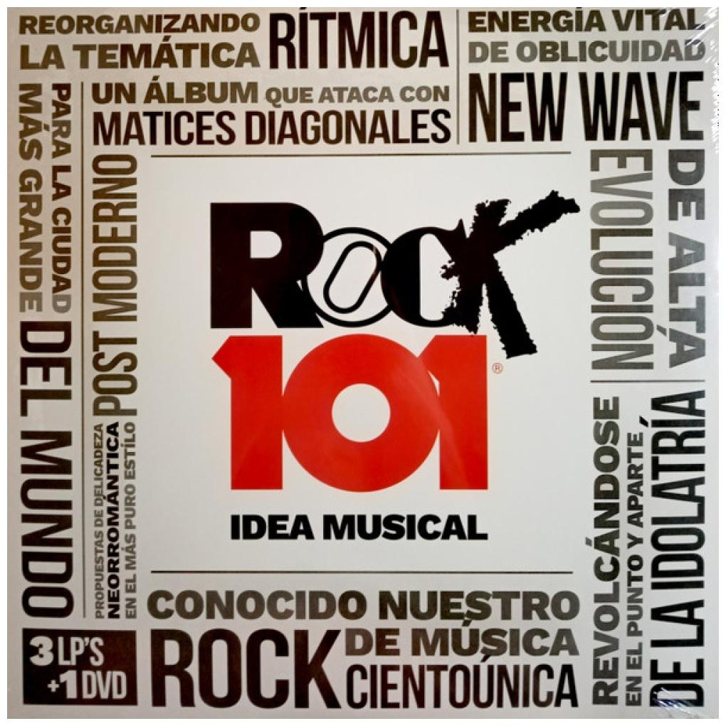 ROCK 101 - IDEA MUSICAL: VARIOS ARTISTAS (3LP+DVD) | VINILO