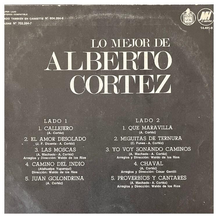 ALBERTO CORTEZ - LO MEJOR VOL.2 | VINILO USADO