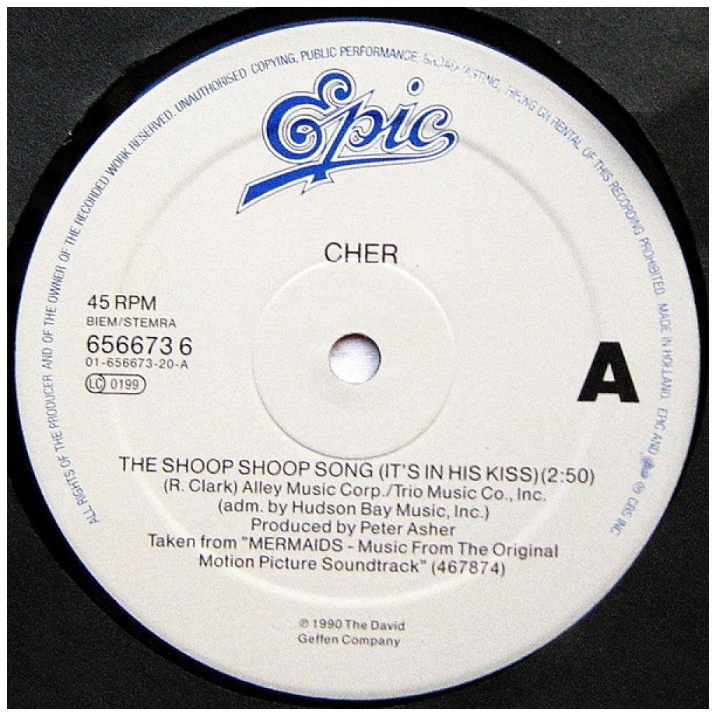 CHER - THE SHOOP SHOOP SONG | 12'' MAXI SINGLE USADO
