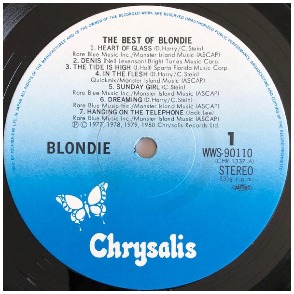 BLONDIE - BEST OF BLONDIE (JAPAN EDITION) | VINILO USADO