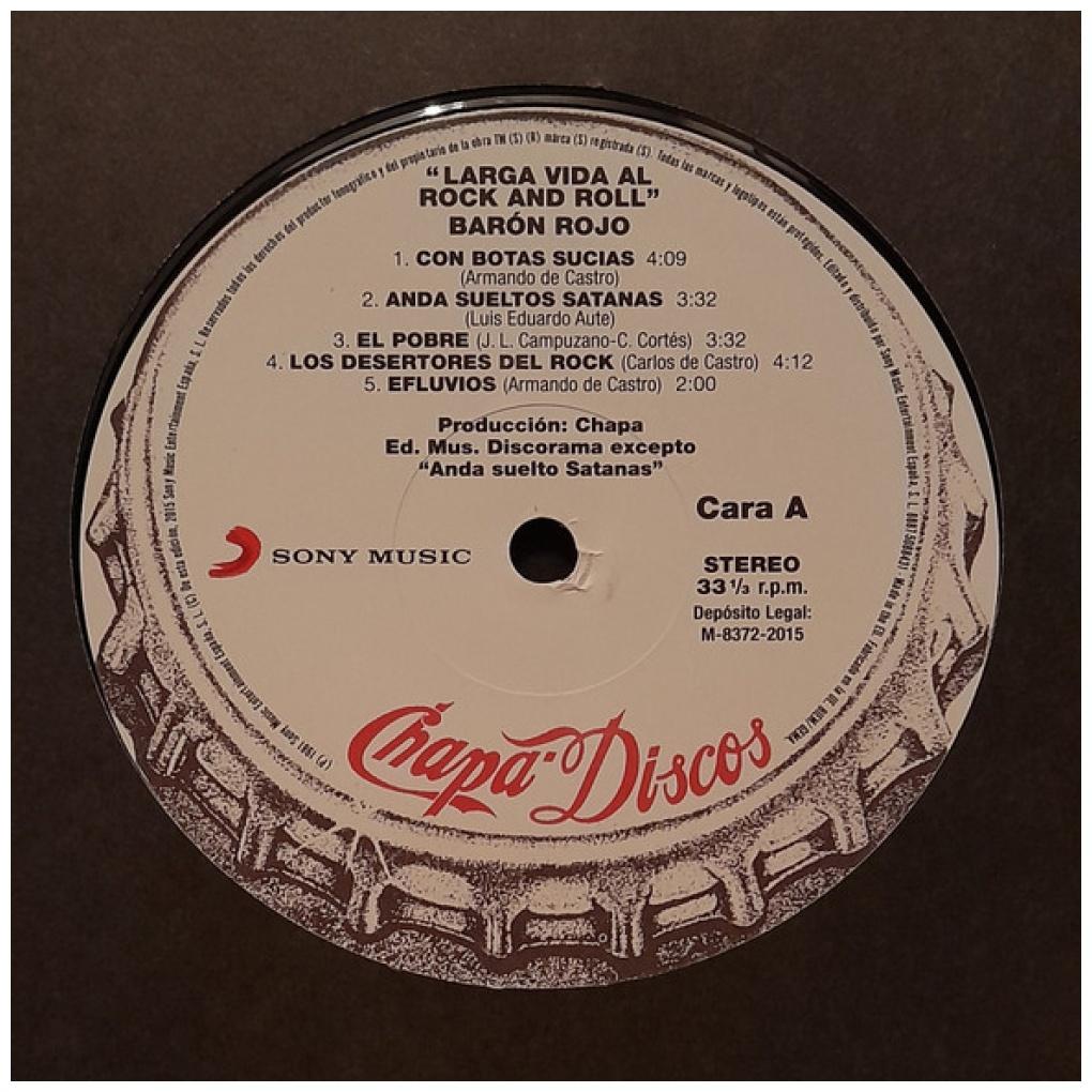 BARON ROJO - LARGA VIDA AL ROCK & ROLL (REMASTERIZADO) (2LP) | VINILO
