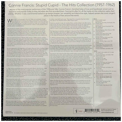 CONNIE FRANCIS - STUPID CUPID: HITS COLLECTION 1957-1962 | VINILO