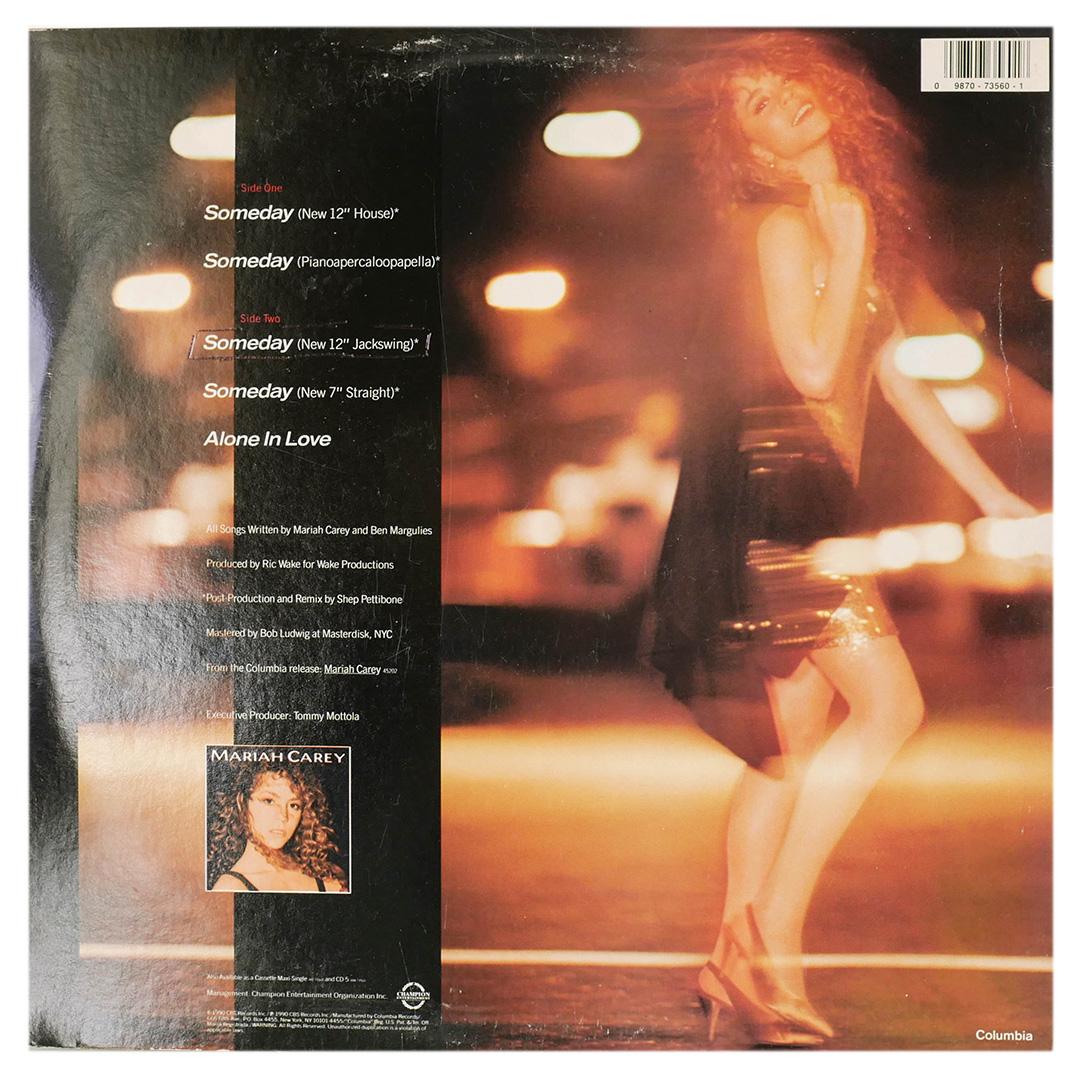MARIAH CAREY - SOMEDAY | 12" MAXI SINGLE USADO