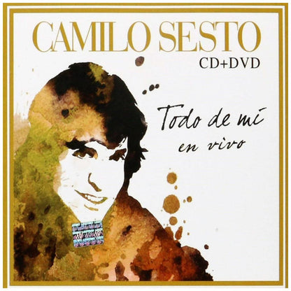 CAMILO SESTO - TODO DE MI EN VIVO (CD+DVD) | CD