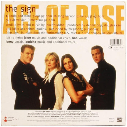 ACE OF BASE - THE SIGN | 12'' MAXI SINGLE USADO