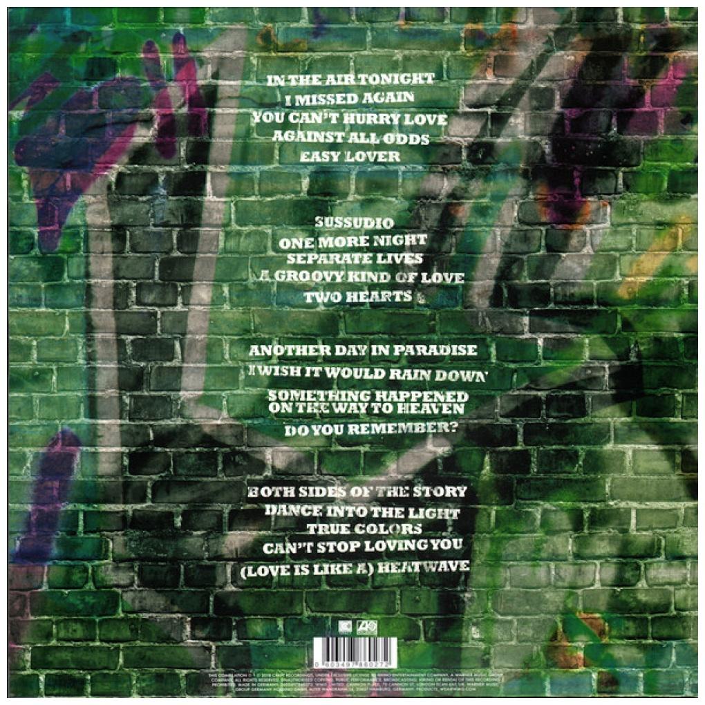 PHIL COLLINS - SINGLES (2LP) (GREEN VINYL) | VINILO