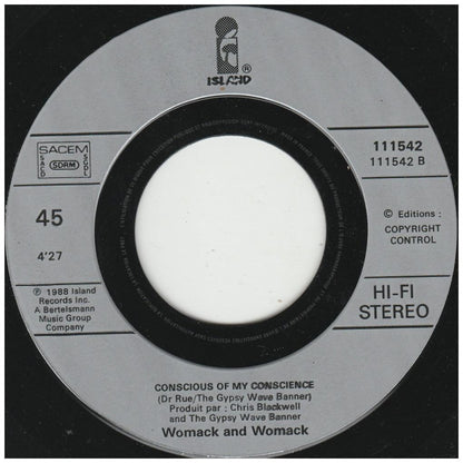 WOMACK & WOMACK - TEARDROPS | 7" SINGLE USADO