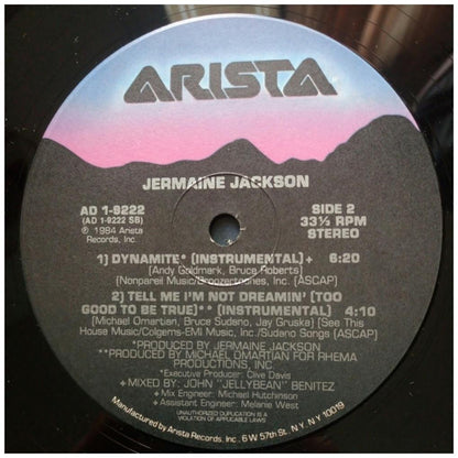 JERMAINE JACKSON - DYNAMITE | 12'' MAXI SINGLE USADO
