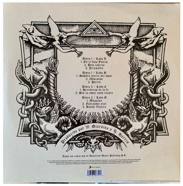 RATA BLANCA - ENTRE EL CIELO Y EL INFIERNO (2LP) | VINILO
