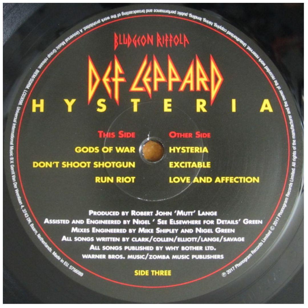 DEF LEPPARD - HYSTERIA (2LP) | VINILO