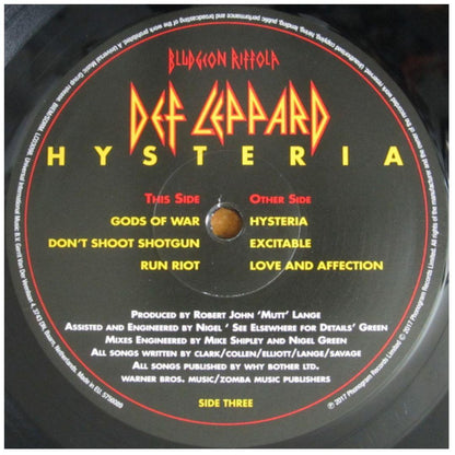 DEF LEPPARD - HYSTERIA (2LP) | VINILO