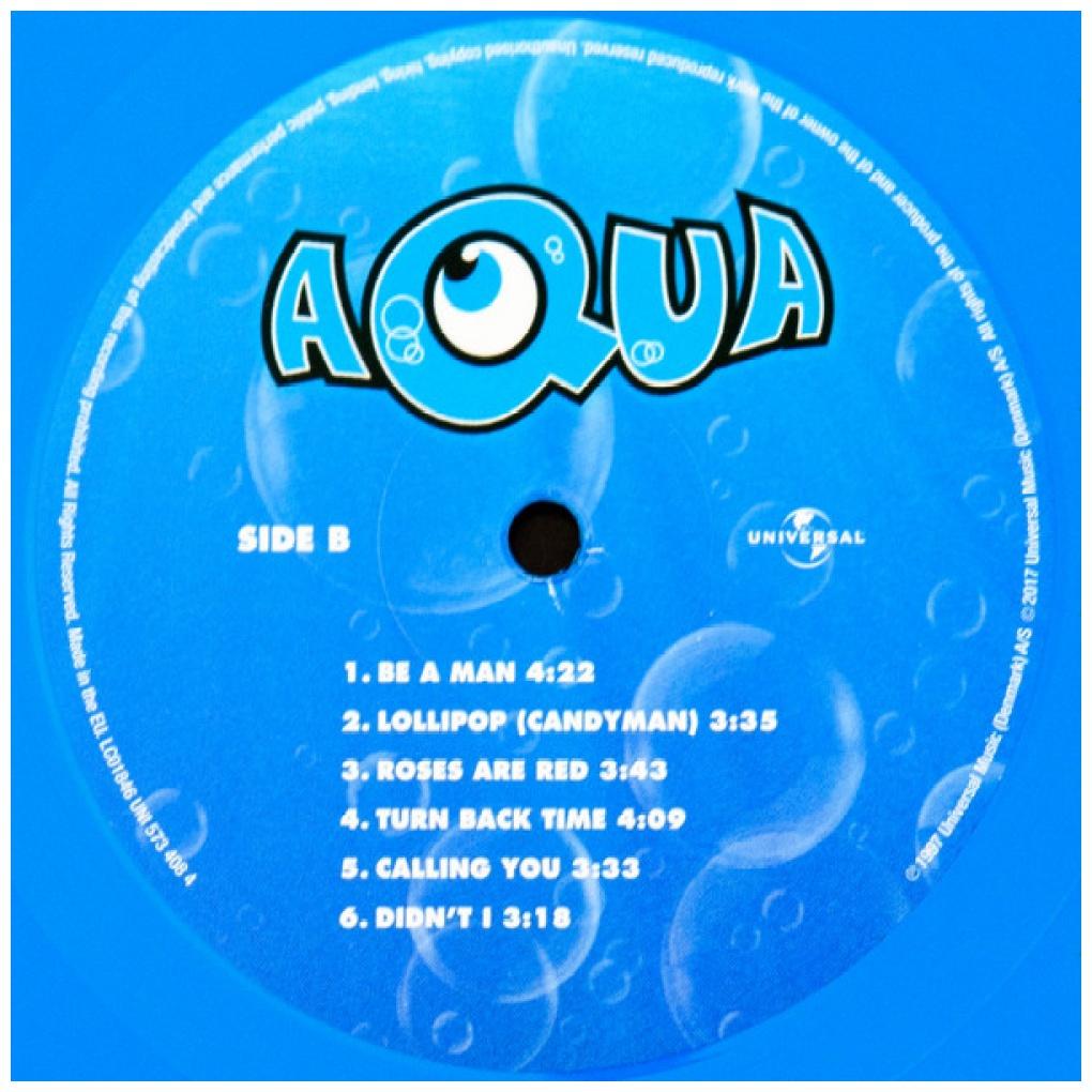 AQUA - AQUARIUM (LIGHT BLUE OPAQUE VINYL) (RSD) | VINILO