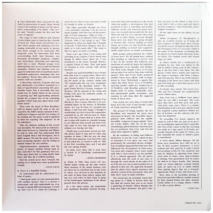 STAN GETZ & JOAO GILBERTO - GETZ/GILBERTO | VINILO