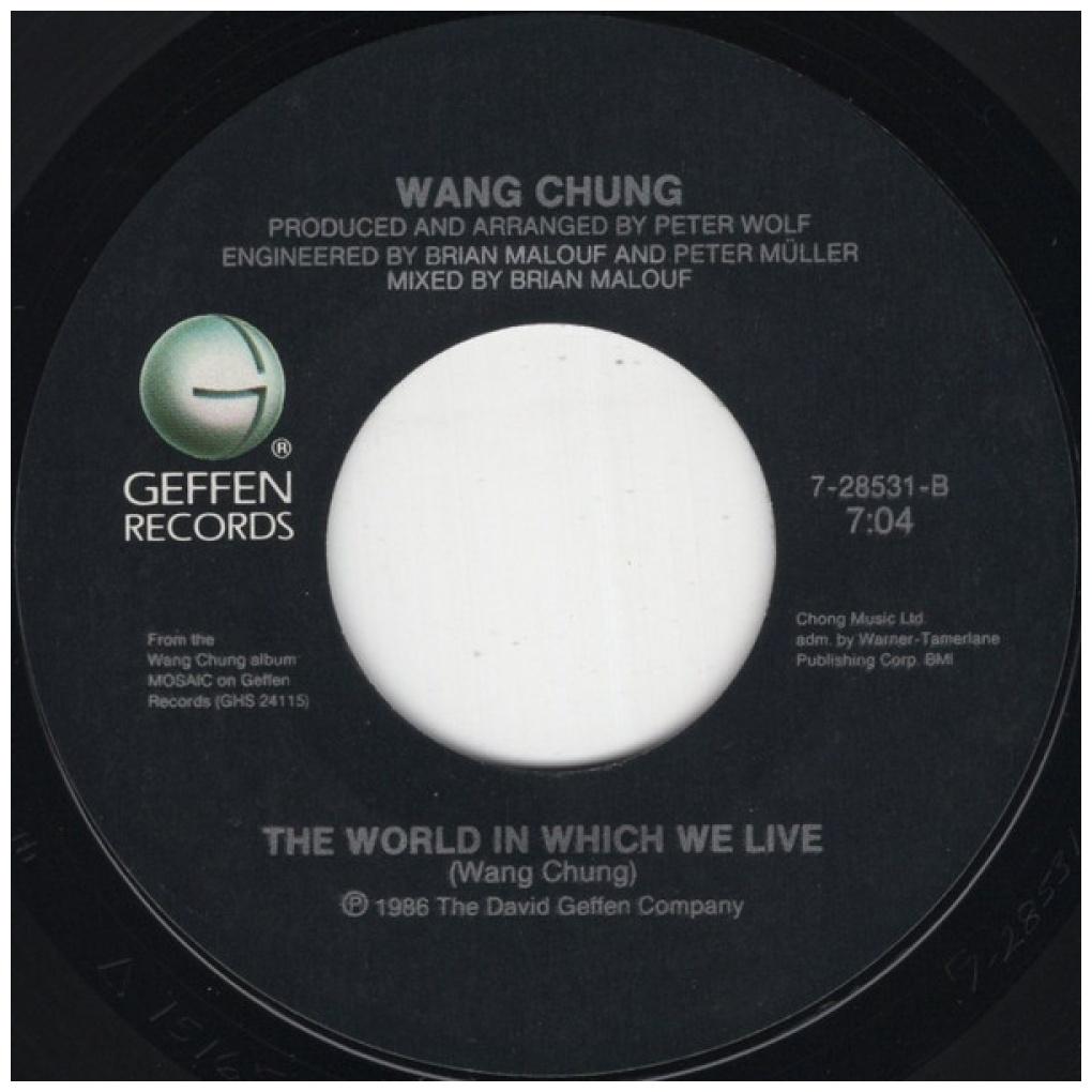 WANG CHUNG - LET'S GO | 7" SINGLE USADO