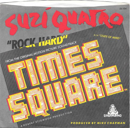 SUZI QUATRO - ROCK HARD | 7" SINGLE VINILO USADO