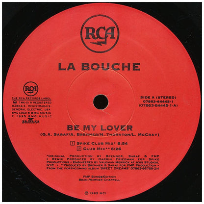 LA BOUCHE - BE MY LOVER | 12'' MAXI SINGLE USADO