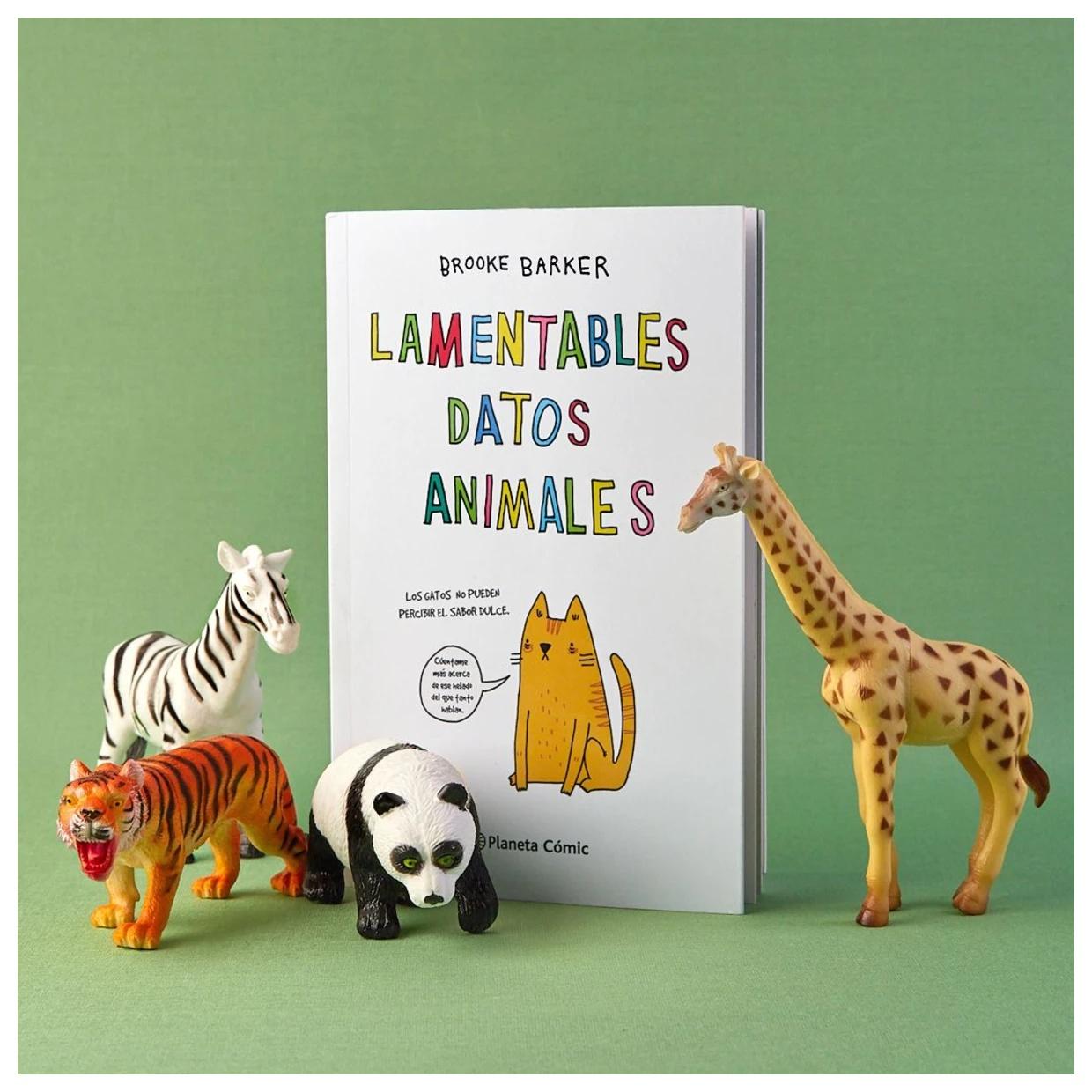 LAMENTABLES DATOS ANIMALES
 (TAPA DURA) - BROOKE BARKER | LIBRO