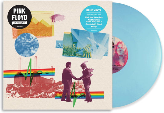 PREVENTA) PINK FLOYD  - 8-TRACKS (UK) (SEA BLUE VINYL) | VINILO