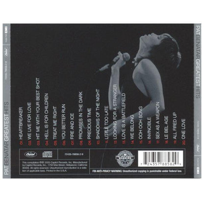 PAT BENATAR - GREATEST HITS | CD