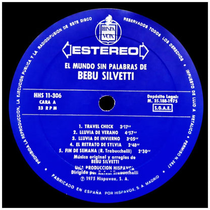 BEBU SILVETTI - EL MUNDO SIN PALABRAS DE BEBU SILVETTI | VINILO USADO