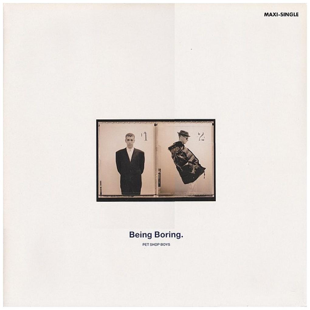 PET SHOP BOYS - BIENG BORING | 12'' MAXI SINGLE USADO