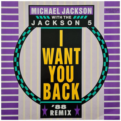MICHAEL JACKSON & JACKSON 5 - I WANT YOU BACK | 12'' MAXI SINGLE USADO