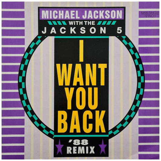 MICHAEL JACKSON & JACKSON 5 - I WANT YOU BACK | 12'' MAXI SINGLE USADO