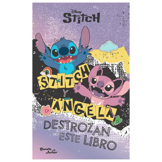 STITCH & ANGEL DESTROZAN ESTE LIBRO (TAPA BLANDA ) - DISNEY | LIBRO