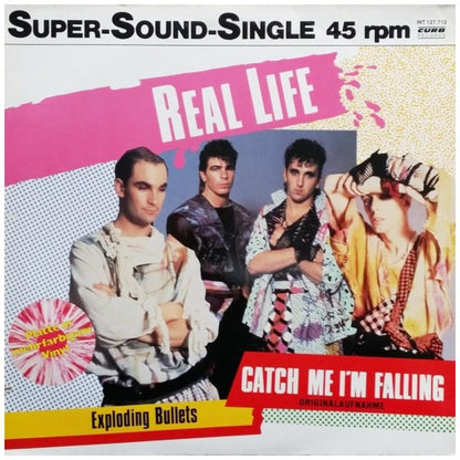 REAL LIFE - CATCH ME AN FALLING (PLATTE IN MEHRFARBIGEM VINYL) | 12'' MAXI SINGLE USADO