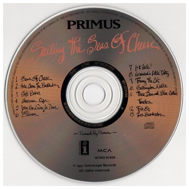 PRIMUS - SAILING SEAS OF CHEESE | CD