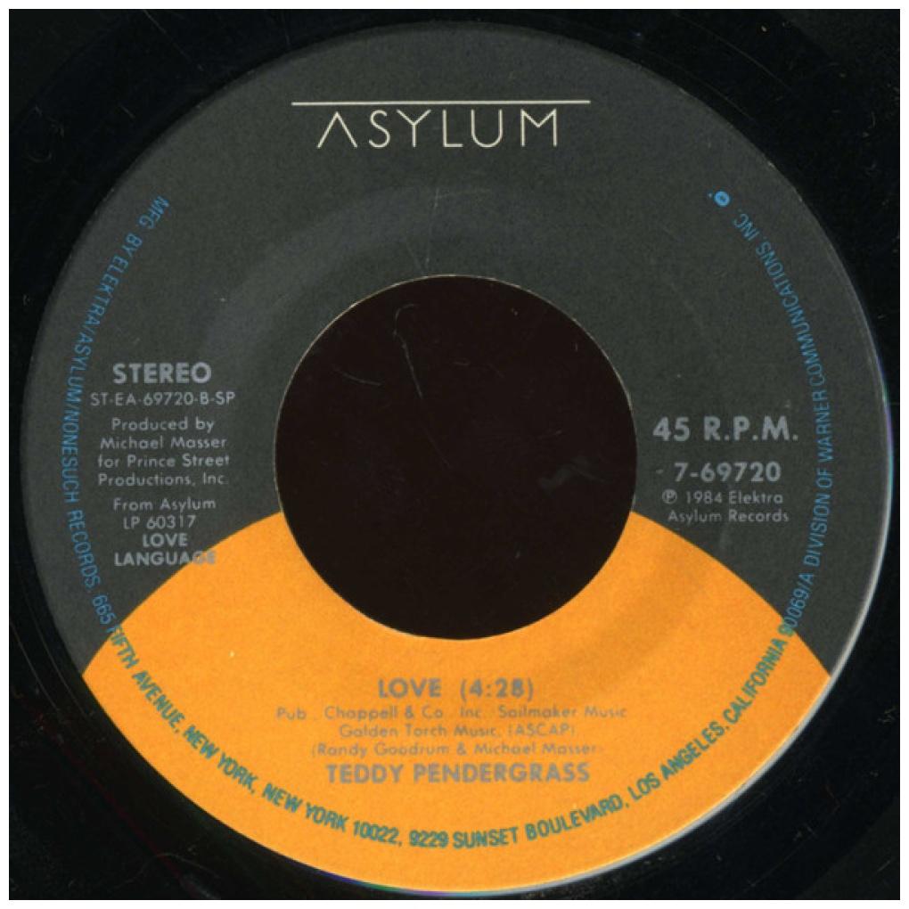 TEDDY PENDERGRASS - HOLD ME | 7" SINGLE USADO